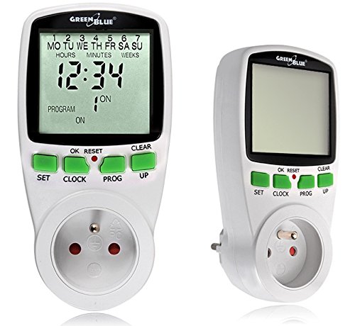GreenBlue Timer switch GB105 digital timer 16 programs max 240 programs