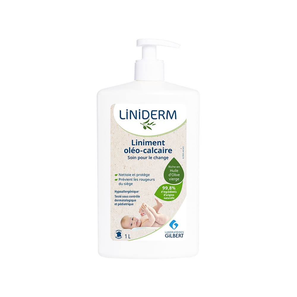 Gilbert Liniderm Oil-Limestone Liniment Pump-Bottle 1L
