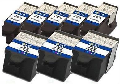 JCPINKTONER(TM) Compatible Kodak Printer Ink 10B 10C Cartridges 8 pack