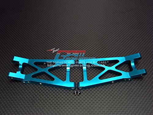 Team Associated RC10B44 Upgrade Parts Aluminum Rear Arm - 1Pr Blue