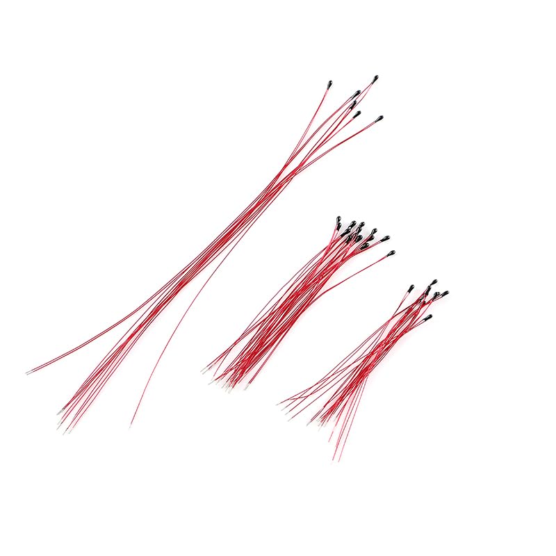 Photo 1 of AILEWEI 10Pcs NTC Thermistor 100K, NTC MF52B 100K ohm Thermistor Temp Sensor ?for Suitable for Household appliances(60mm/2.4inch)