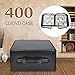 Topeakmart 400 Disc CD DVD Bluray Storage Holder Solution Binder Sleeves Carrying Case