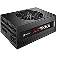CORSAIR AXi Series, AX1500i, 1500 Watt, 80+ Titanium Certified, Fully Modular - Digital Power Supply