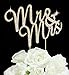 DGQ Rhinestone Wedding Cake Topper (Gold)