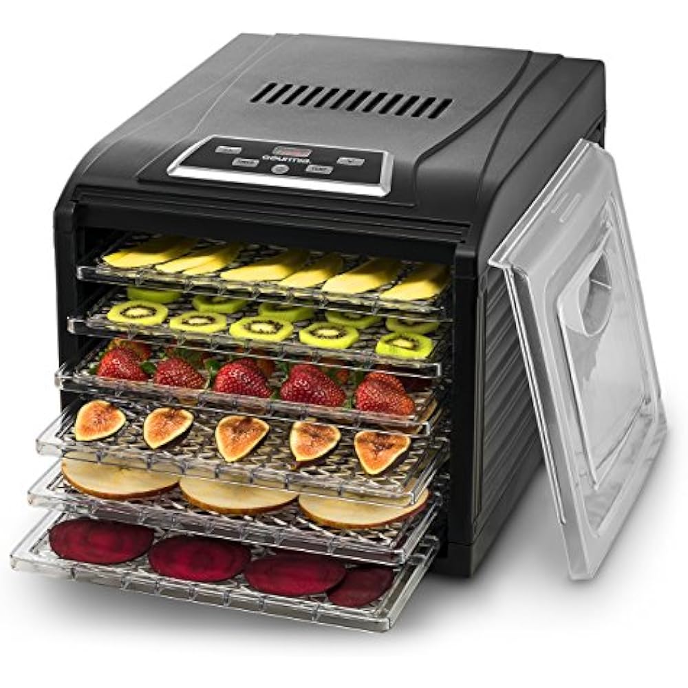 Gourmia GFD1650 Shelves & Racks Premium Countertop Food Dehydrator Drying Preset eBay