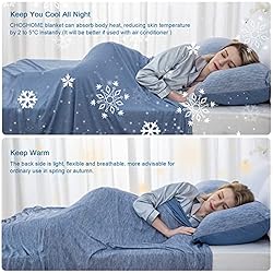 CHOSHOME Cooling Blanket for Hot Sleepers