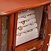 Mele and Co. Richmond Wooden Jewelry Box (Walnut Finish), Medium