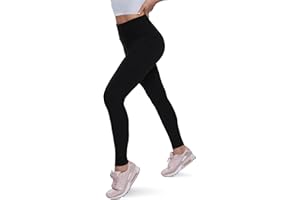 QGGQDD Fleece Lined Leggings Women - Soft Tummy Control High Waisted Winter Thermal Warm Yoga Pants for Workout Hiking