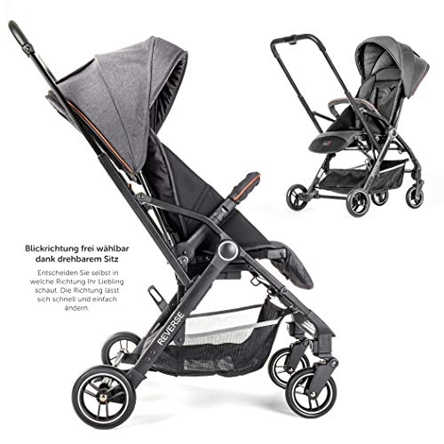 lightweight stroller with reversible seat