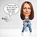 FITMAKER Recordable Talking Toilet Paper Spindle - Makes Your Toilet Paper Talk - Funny Bathroom Gag Gifts - Recordup To 10 Secs of Audio - Fun White Elephant Gifts - Hilarious Prank