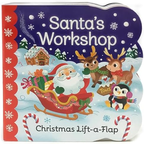  FOR CHRISTMAS リフト・ザ・フロップブック Babies Love Christmas: Lift-a-Flap Board Book: Holly Berry-Byrd