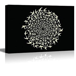 wall26 Canvas Wall Art Black and White Art...