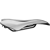 Selle SMP, EVO 20C Saddle | Short-nose ergonomic saddle with pressure relief and extra-long AISI 304 rails for adjustability