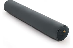 Ailuteie Bolster Pillow for Bed – Long Round Body Pillow for Adults, Cuddle Pillow for Sleeping, Full-Length Support,39 x 7.87 Inches,Charcoal Gray