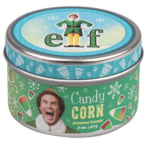 image for Insight Editions Elf Tin Candle Set, Scented - 4 Scents Include Candy,