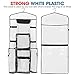 ProPik Hanging Double Sided Wrapping Paper Storage Organizer with Multiple Front and Back Pockets Organize Your Gift Wrap & Gift Bags Bows Ribbons 40