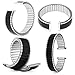 UNITED WATCH BANDS For Men & Women Expandable | Choice Of Colors | Universal Fit 16mm, 18mm, 19mm, 20mm, 21mm,and 22MM | Includes 2 Spring Bars