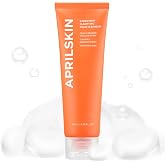 APRILSKIN Carrotene Clarifying Foam Cleanser | Foam Cleanser for Oily &amp; Acne-Prone Skin - BHA, Sebum Control, Vegan, 120ml