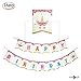 PARLAIM 0121 Happy Birthday Banner Rainbow Unicorn Themed Party Favors Decorations for Cute Fantasy Fairy Girls Birthday Party Supplies