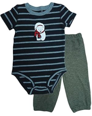 Baby 2 Piece Bear Top And Bottom Set Outfit
