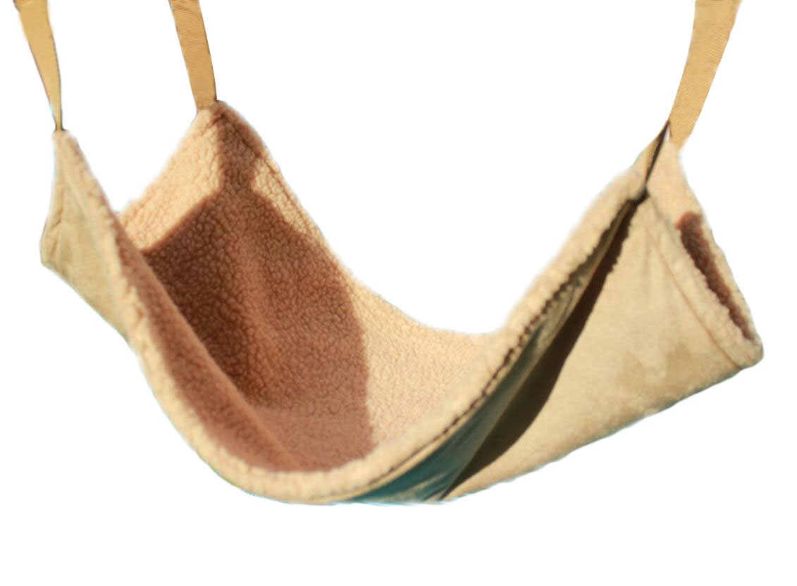 Diyafas Comfortable Kitten Hammock Cat Blanket Pet Ferret Rabbit Cage Hanging Bed