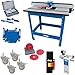 Kreg PRS1045 (KRS1035, PRS1025, PRS1015) Router Table with PRS3090 Caster, PRS3020 True-Flex, PRS3100 Router Table Switch, PRS3400 Set-Up Bars, and KRS7850 Router Table Stop primary