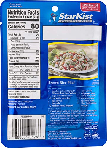 1 StarKist+Sodium+White+Albacore+Water