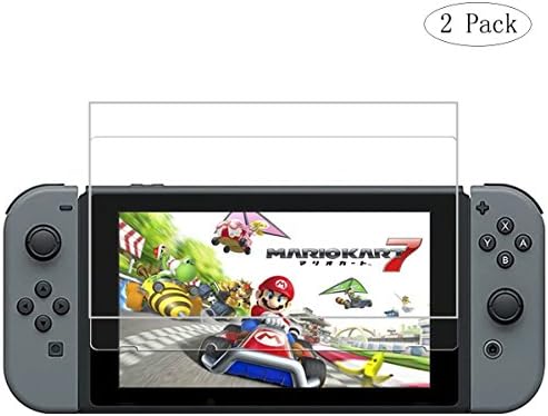 Nintendo Switch Screen Protector, Coolfire 2 Pack Nintendo Switch Tempered Glass Screen Protectors for Nintendo Switch