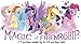 17 Inch Rainbow Dash Twilight Sparkle Apple Jack Rarity Pinky Pie Fluttershy Spike Wall Decal Sticker MLP My Little Pony The Movie Removable Art Home Decor 17 by 8 1/2 inch Magic of Friendship