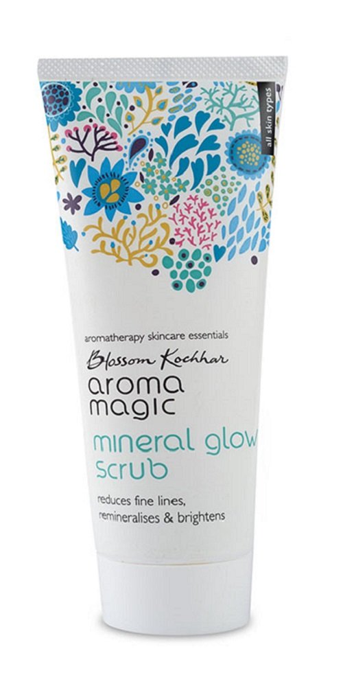 Amazon Com Aroma Magic Mineral Glow Scrub 100ml Beauty