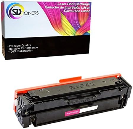 SD Toners Replacement 201A CF403A Magenta Toner Cartridge for M252dw, M252n, MFP M277dw, MFP M277n, M252, M252dw