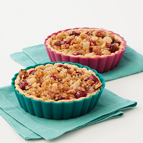 3 Wilton+Tart+Pie+Molds+Silicone