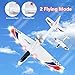 Electric Airplane Toys, Rechargeable 2 Flight Mode Throwing Plane, Outdoor Sport Toy, Foam Education Glider Aeroplane for boys Adults, Family Flying Game Toy,Styrofoam Airplanes,Gift for Kids Teenager
