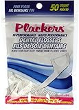 Plackers Hi Performance Fine Flossers, 50 Count