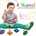 Aviv Judaica Musical Light Up Dreidel Set - Hanukkah Spinning Tops - Plays 2 Classic Hanukkah Songs - Assorted Colors (4 Pack)