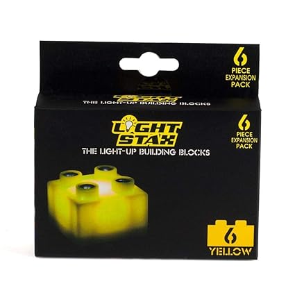The Light Stax Expansion Pack - Yellow (Containing 6 Blocks)