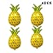 Acmer 4PCS 32 Inch Fruit Balloons Giant Pineapple Helium Balloons . Pineapple Decor for Pineapple Party Decorations ，Luau Balloons， Pineapple Balloon Party Supplies