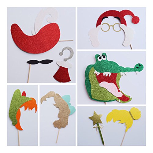 Disney Photo Booth Props Peter Pan Party Photo Booth Props
