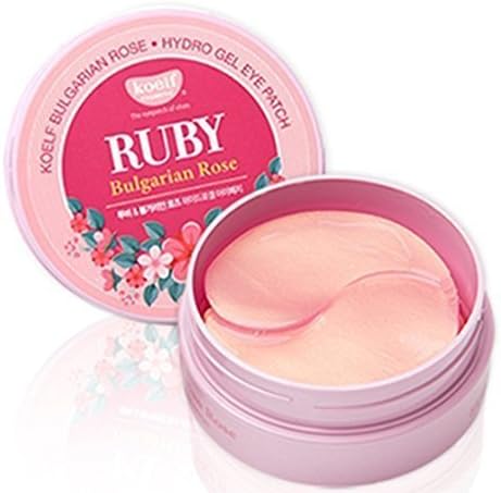 Hydrogel Eye Patch - 1pack(60pcs) Ruby & Bulgarian Rose by koelf