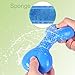 Nasus Pet Dog Cooling Chew Toy, Puppy Dog Summer Intelligence Puzzle Thirst Quench Hydro Freezable Fun Rubber Play Training Toy with Bones Shape Design for Teething and Small, Medium Pet Chewers