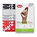 Sugru I000450 Moldable Glue-Family-Safe | Skin-Friendly Formula-Black, White, Grey & Red (8-Pack), 8 Piece