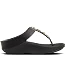 FitFlop Women's Roka Toe-Thong Sandals-Leather Flip-Flop