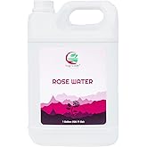 100% Pure Rose Water 1 Gallon (128 fl oz) | for Face & Hair | Alcohol Free & Artificial Coloring Free | by Yogi's Gift®