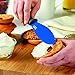 Tovolo Comfort Grip Bagel Knife, Dishwasher Safe - 5.5 Inches, Blue