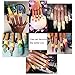 Hiistar Nail Trainning Practice HandNail Display Manicure Supply Flexible Movable False Fake Hands for Nail Manicure-Best Manicure DIY Print Practice Tool