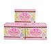 3 Bars Jellys Pure Soap Whitening Soap Vitamin E White Aura Reduce Dark Spot Anti Aging
