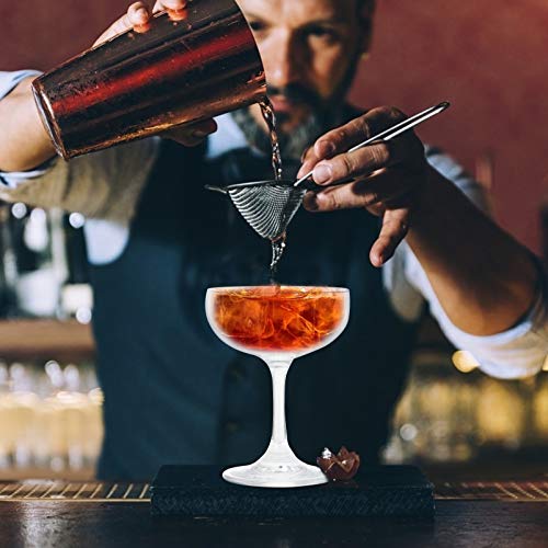 Toyvian 4 Stücke Saft Gläser Cocktailgläser Trinkgläser Wassergläser Saftgläser Glas Eisschalen Eisbecher Eisgläser… – Bild 5