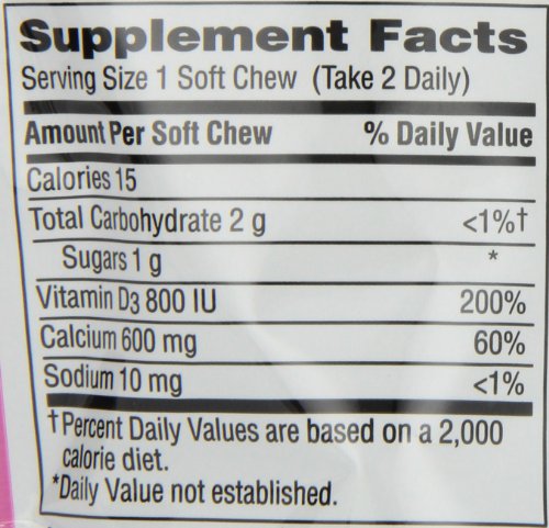 Caltrate 600+D3 Soft Chews - Image 3