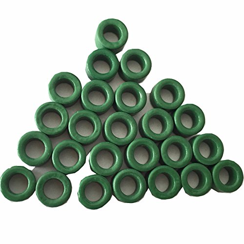50ea 10X6X5mm small toroidal power inductor ferrite ring wire cable EMI filter ferrite bead MnZnPC40