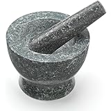 Jamie Oliver Mortar and Pestle, Polished Granite, 6 Inch
